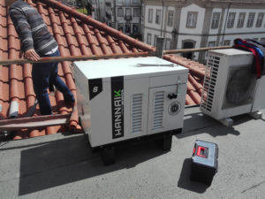 HANNAIK installed an 8 kVA generator at Sabores do Lima restaurant