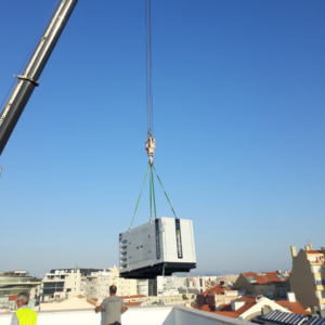 HANNAIK instala gerador de 187kVA no Hotel Neya no Porto