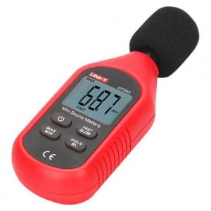 Example of a sonometer/ sound level meter