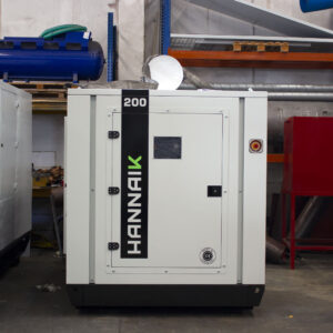 Gerador de energia usado com 200kVA, motor diesel VM e alternador DSE